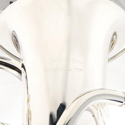 Willson 2950TA4/3T-S Compensating Euphonium with Trigger in Silver Plate