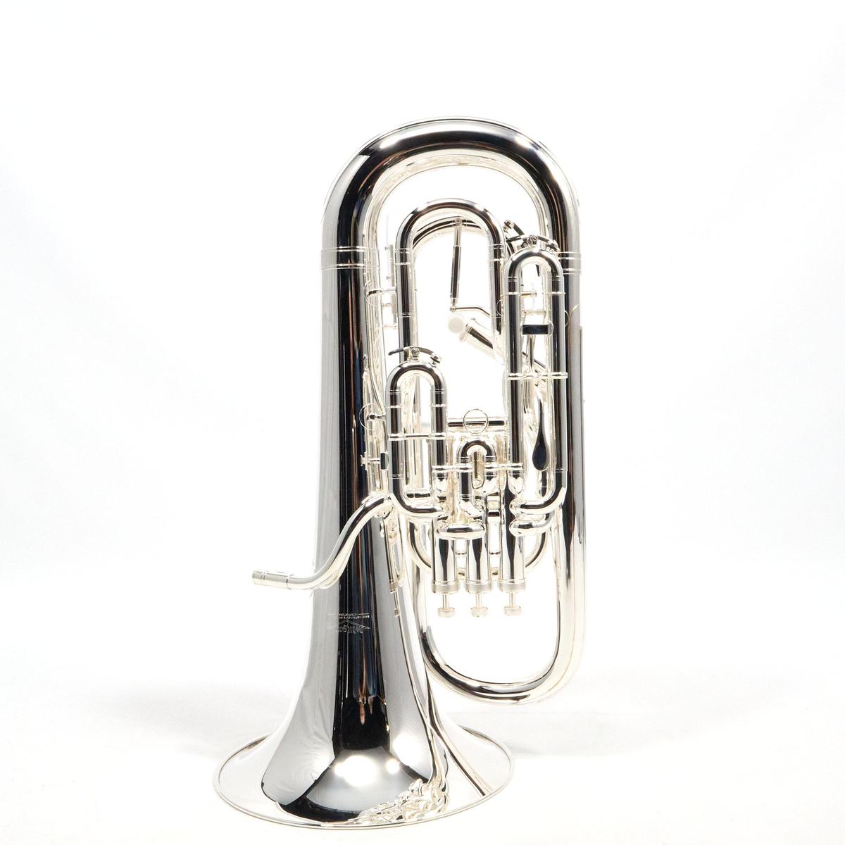 Willson 2950TA4/3T-S Compensating Euphonium with Trigger in Silver Plate