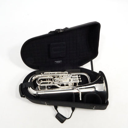 Willson 2950TA4/3T-S Compensating Euphonium with Trigger in Silver Plate