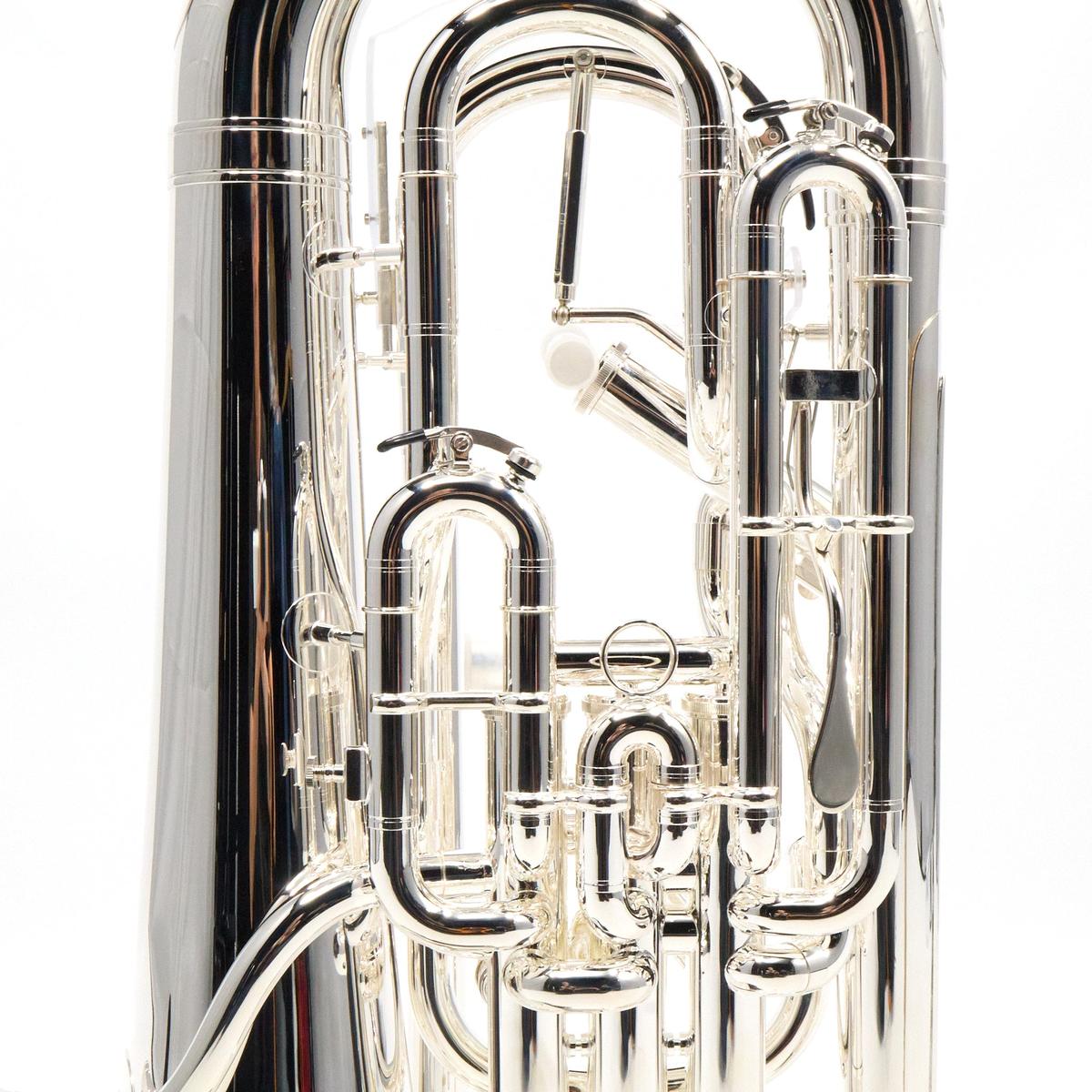 Willson 2950TA4/3T-S Compensating Euphonium with Trigger in Silver Plate