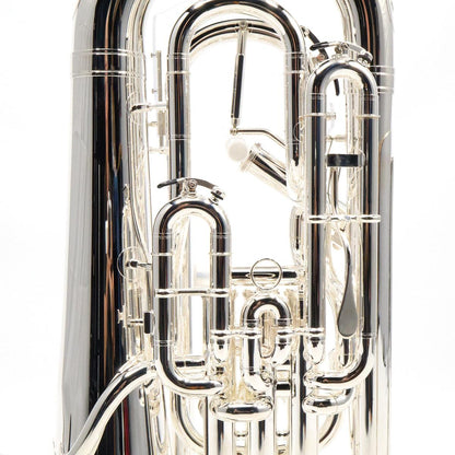 Willson 2950TA4/3T-S Compensating Euphonium with Trigger in Silver Plate