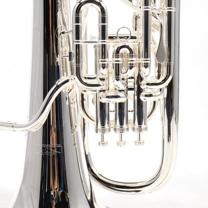 Willson 2950TA4/3T-S Compensating Euphonium with Trigger in Silver Plate