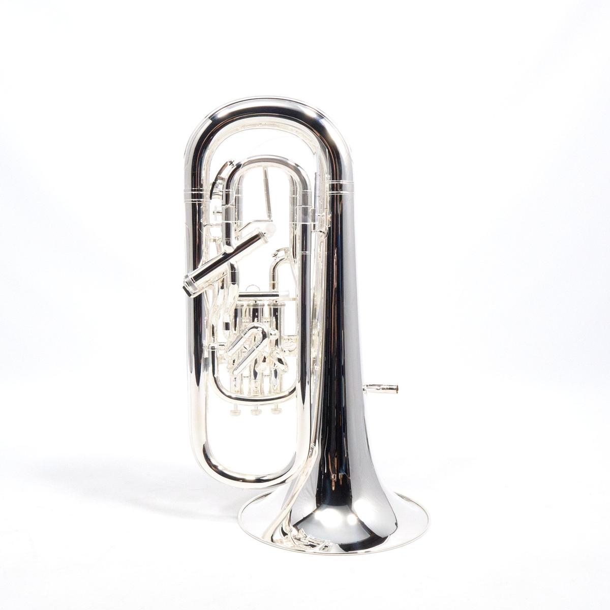 Willson 2950TA4/3T-S Compensating Euphonium with Trigger in Silver Plate