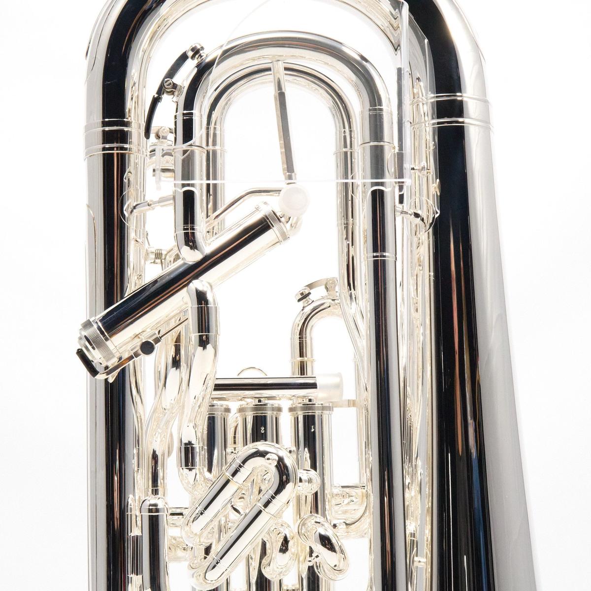 Willson 2950TA4/3T-S Compensating Euphonium with Trigger in Silver Plate