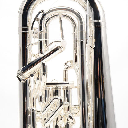Willson 2950TA4/3T-S Compensating Euphonium with Trigger in Silver Plate