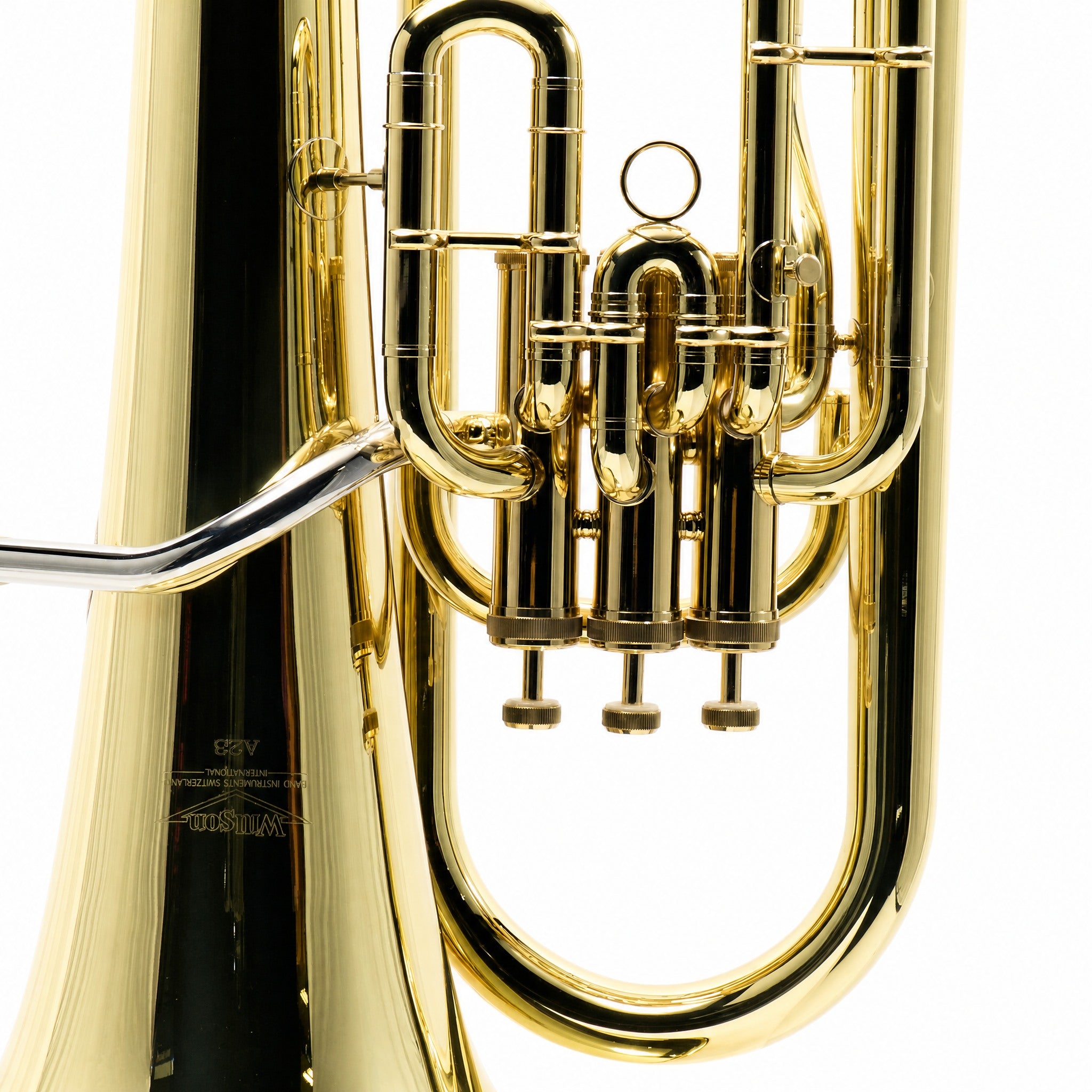 Willson A23 A-Series Student 3-Valve Bb Euphonium in Clear Lacquer