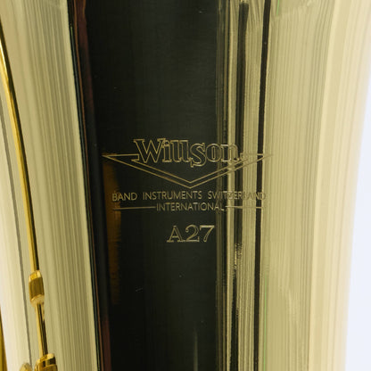 Willson A27 A-Series Intermediate 3-Valve Compensating Euphonium in Lacquer