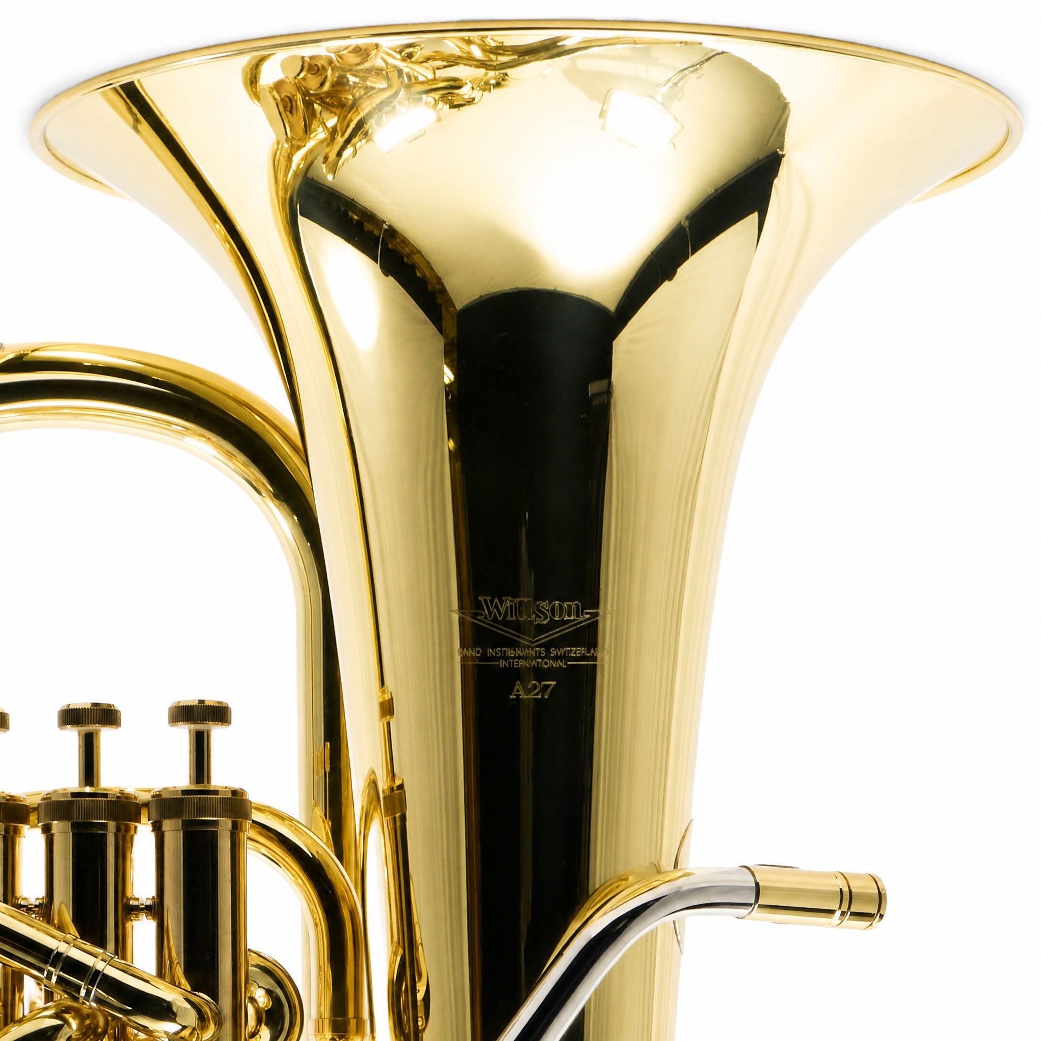 Willson A27 A-Series Intermediate 3-Valve Compensating Euphonium in Lacquer
