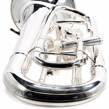 Willson K56S K-Series 4-Valve Compensating Euphonium in Silver Plate