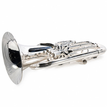 Willson K56S K-Series 4-Valve Compensating Euphonium in Silver Plate