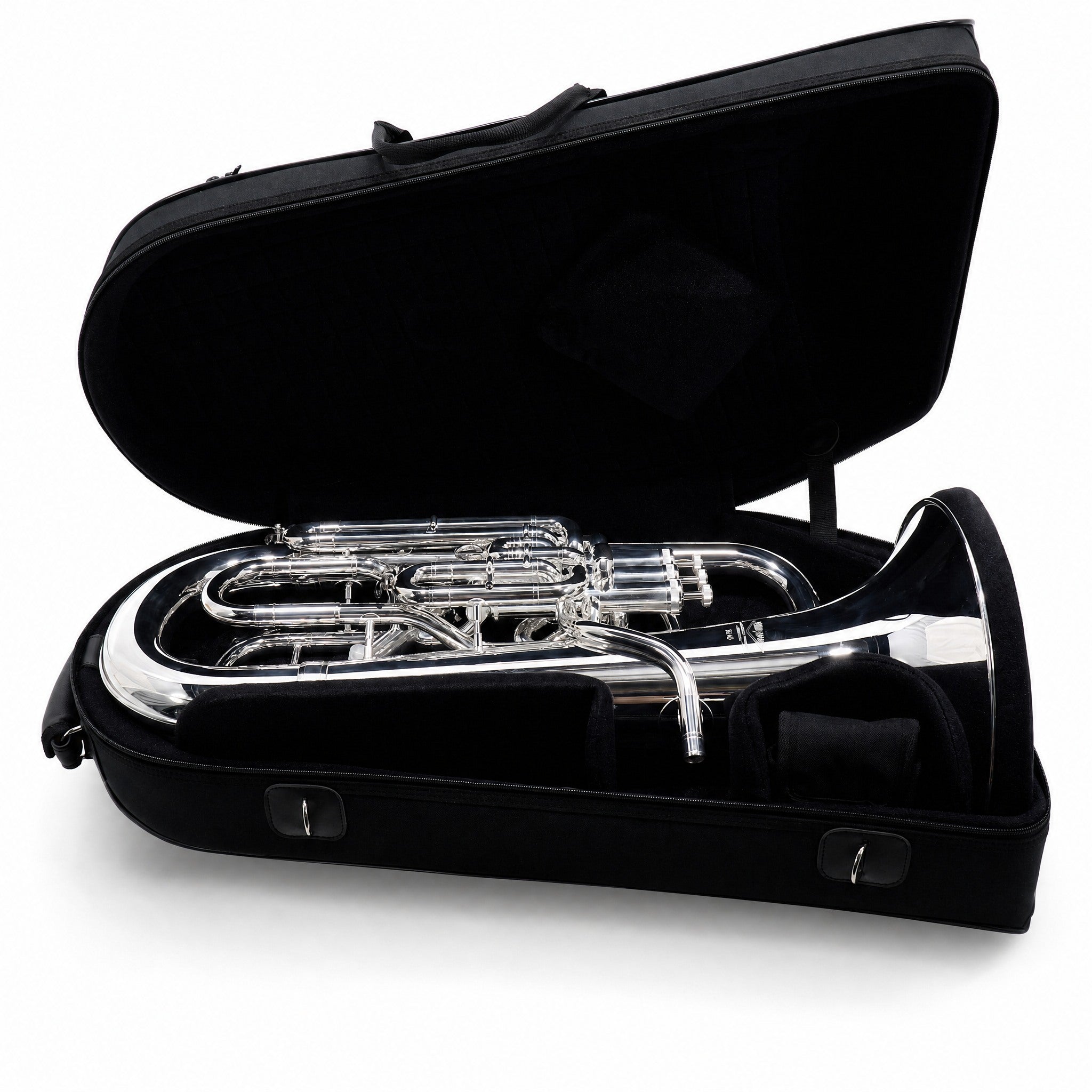 Willson K56S K-Series 4-Valve Compensating Euphonium in Silver Plate