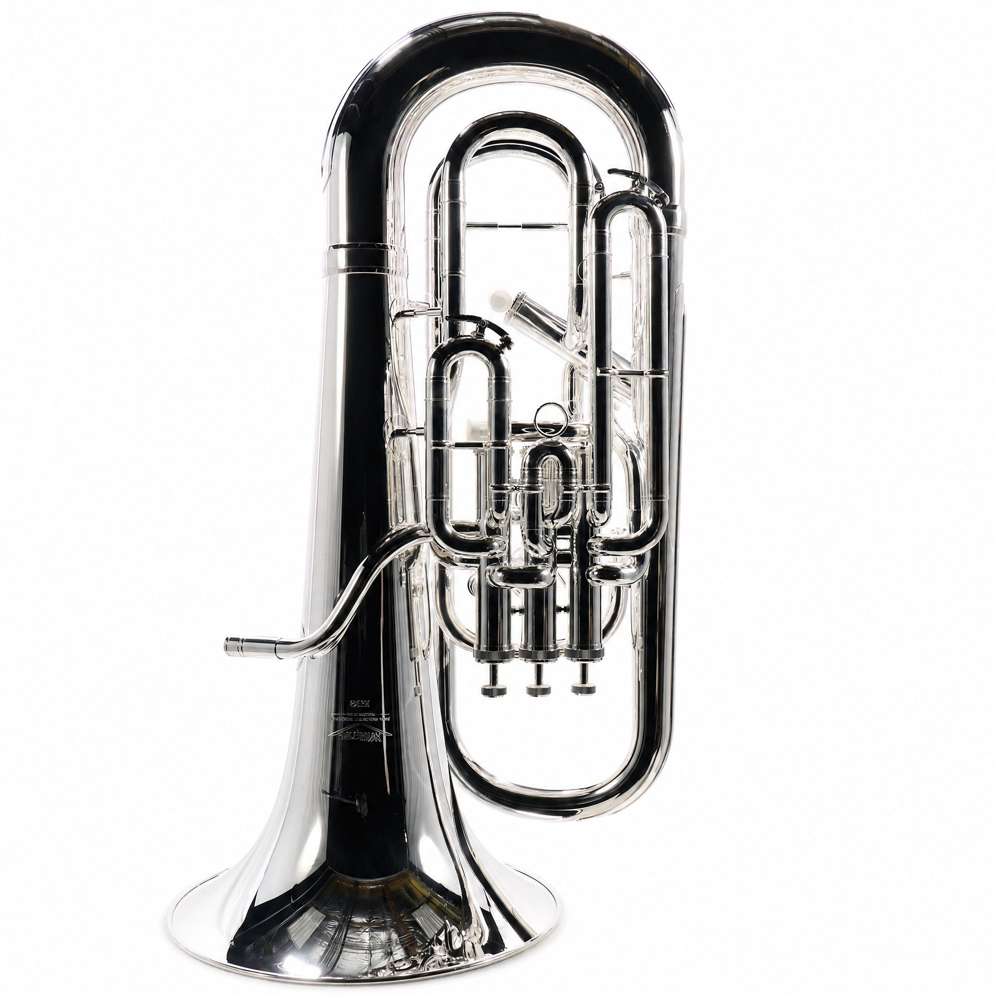 Willson K56S K-Series 4-Valve Compensating Euphonium in Silver Plate