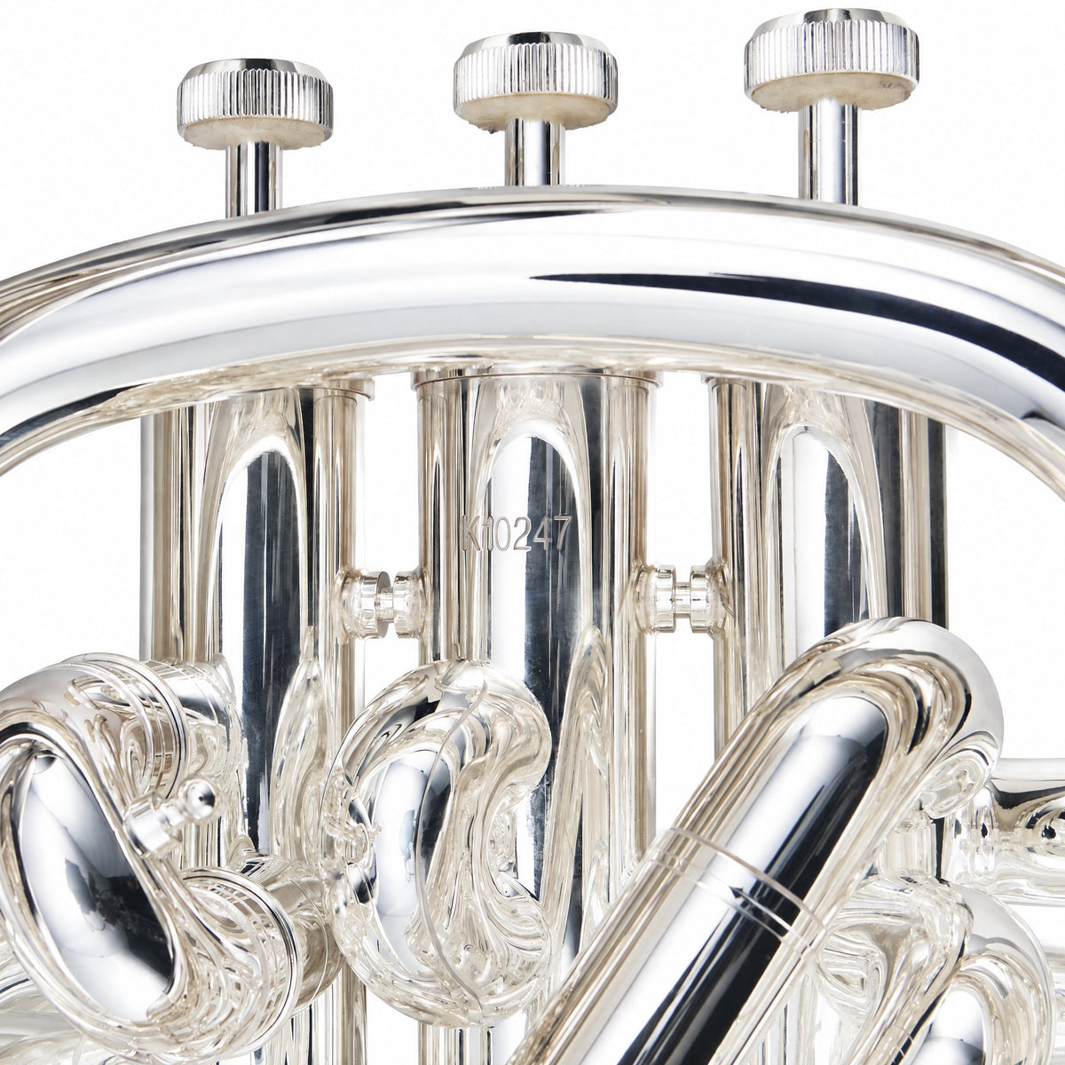 Willson K56S K-Series Bb 4-Valve Compensating Euphonium in Silver Plate