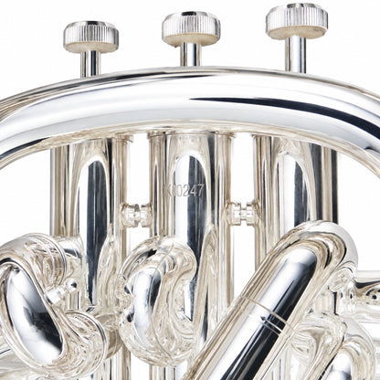 Willson K56S K-Series Bb 4-Valve Compensating Euphonium in Silver Plate