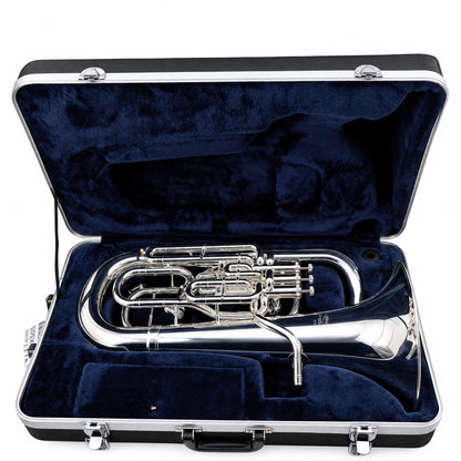 Willson K56S K-Series Bb 4-Valve Compensating Euphonium in Silver Plate