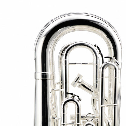 Willson K56S K-Series Bb 4-Valve Compensating Euphonium in Silver Plate