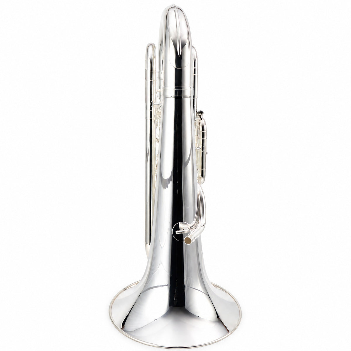 Willson K56S K-Series Bb 4-Valve Compensating Euphonium in Silver Plate