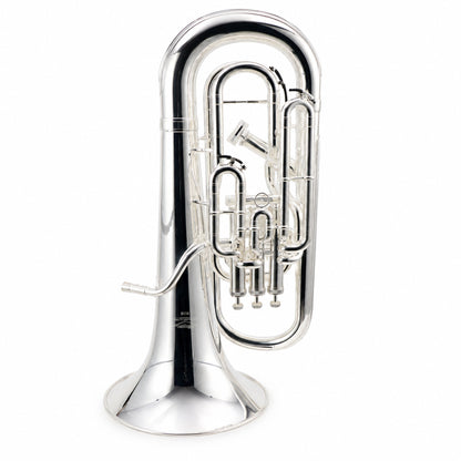 Willson K56S K-Series Bb 4-Valve Compensating Euphonium in Silver Plate