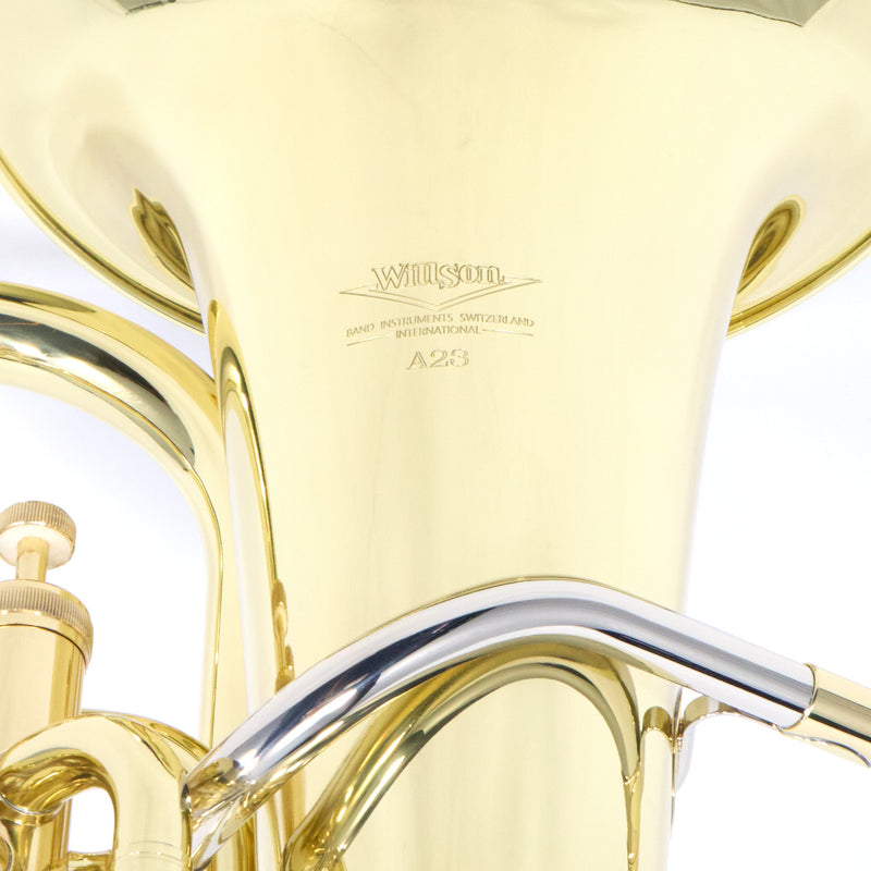 Willson Model A23 A-Series 3-Valve Student Euphonium SN A10003 OPEN BOX- for sale at BrassAndWinds.com