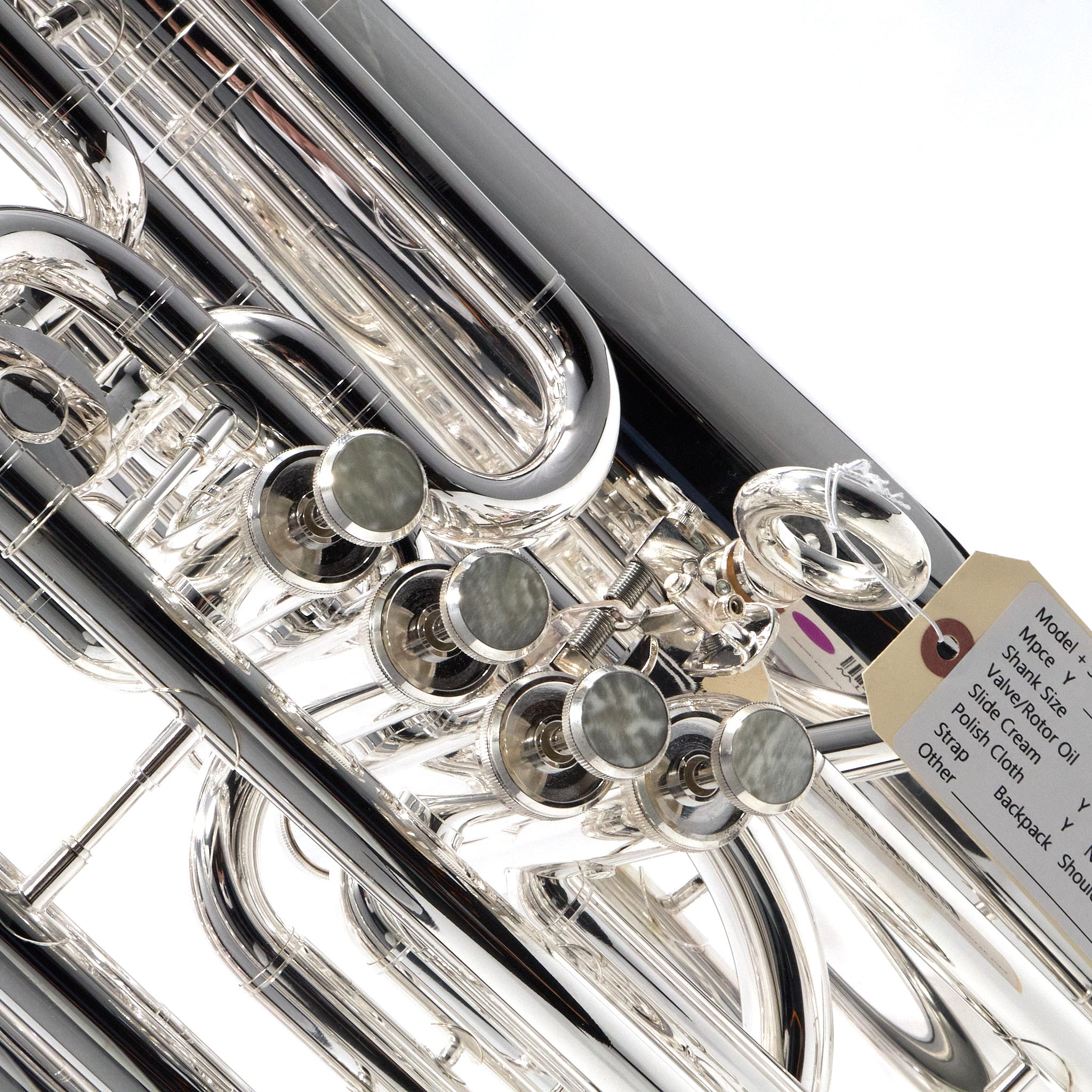 Willson WTU3400SFA5-S 'Gabriel Capet' Compact EEb Tuba in Silver Plate