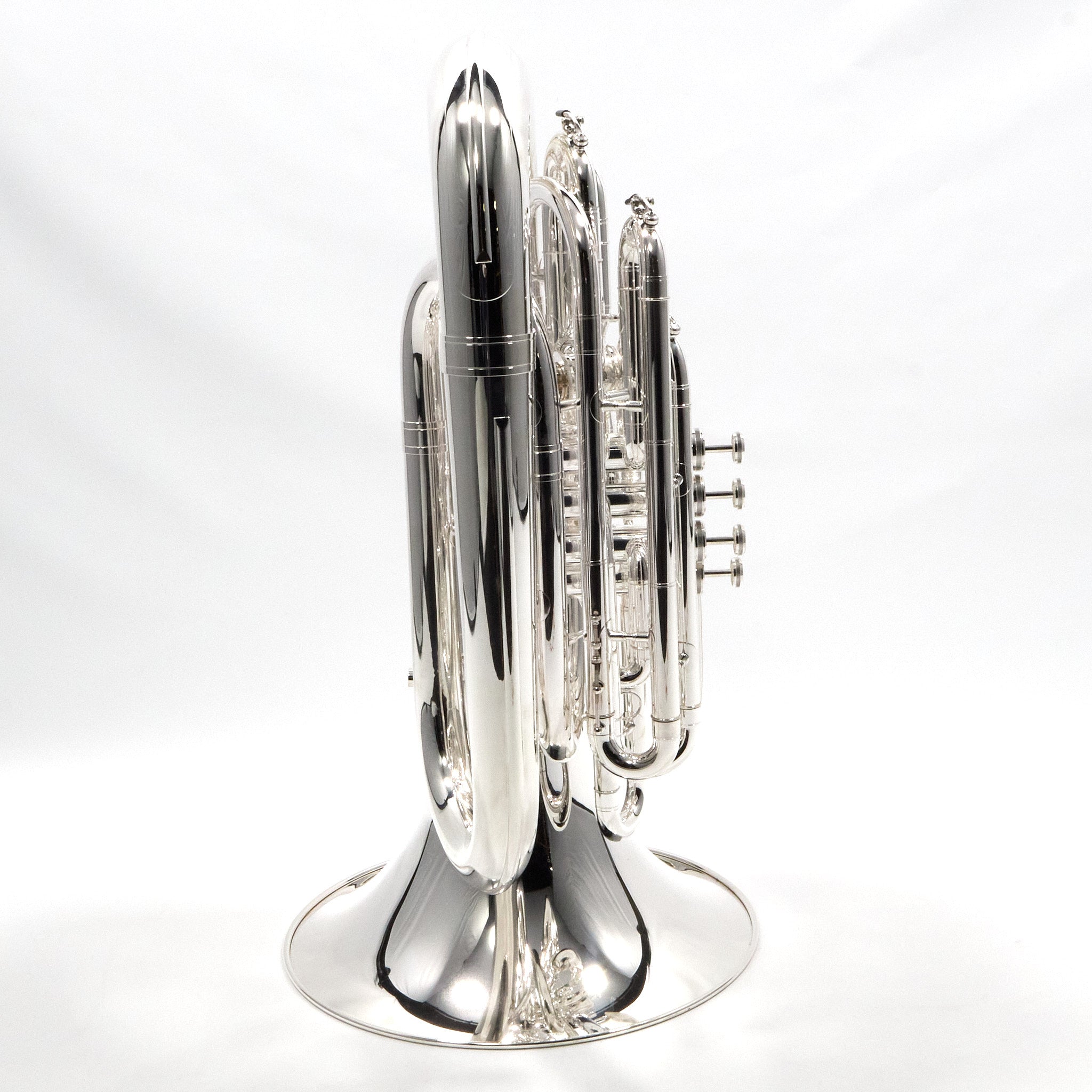 Willson WTU3400SFA5-S 'Gabriel Capet' Compact EEb Tuba in Silver Plate