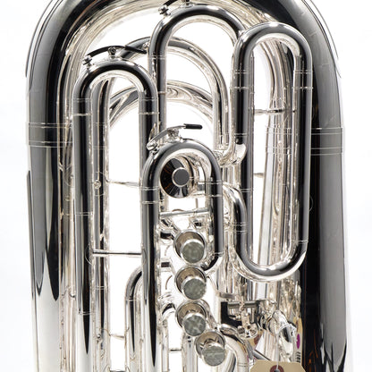 Willson WTU3400SFA5-S 'Gabriel Capet' Compact EEb Tuba in Silver Plate