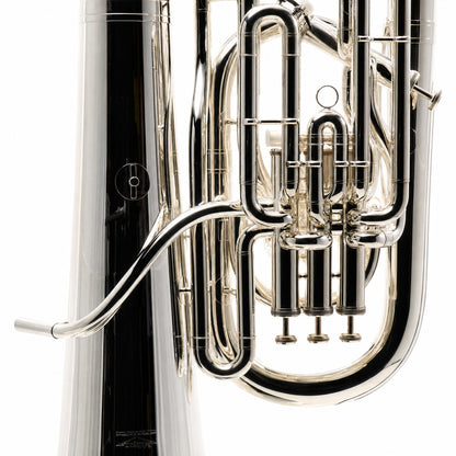 Willson WTU3400TA4-S 'Brass Band' Compensating Eb Tuba in Silver Plate