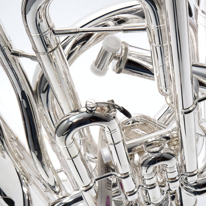 Willson WTU3400TA4-S 'Brass Band' Compensating Eb Tuba in Silver Plate
