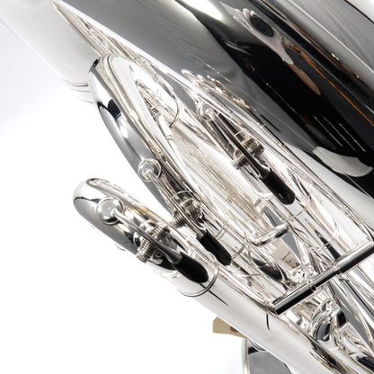 Willson WTU3400TA4-S 'Brass Band' Compensating Eb Tuba in Silver Plate