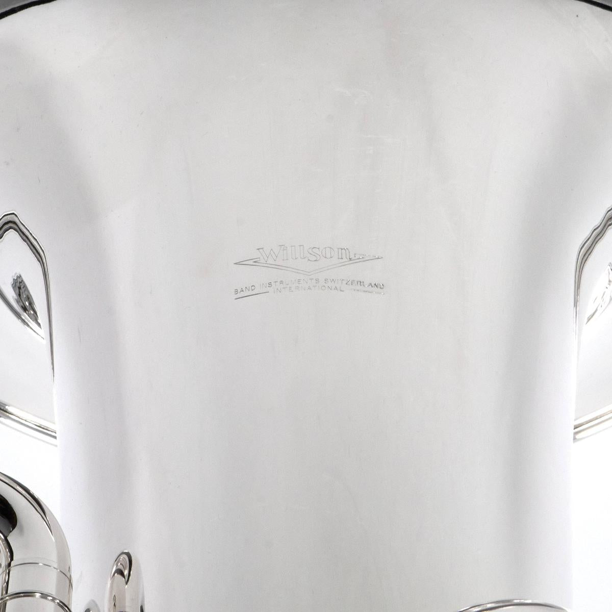 Willson WTU3400TA4-S 'Brass Band' Compensating Eb Tuba in Silver Plate