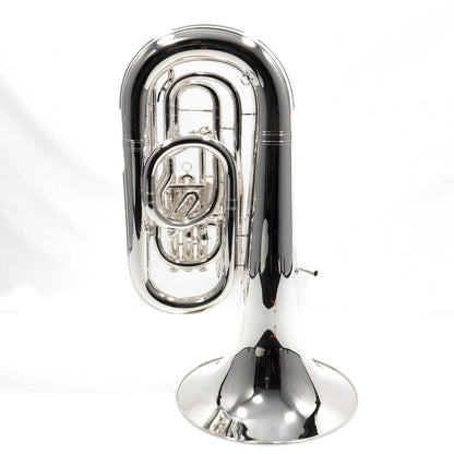 Willson WTU3400TA4-S 'Brass Band' Compensating Eb Tuba in Silver Plate