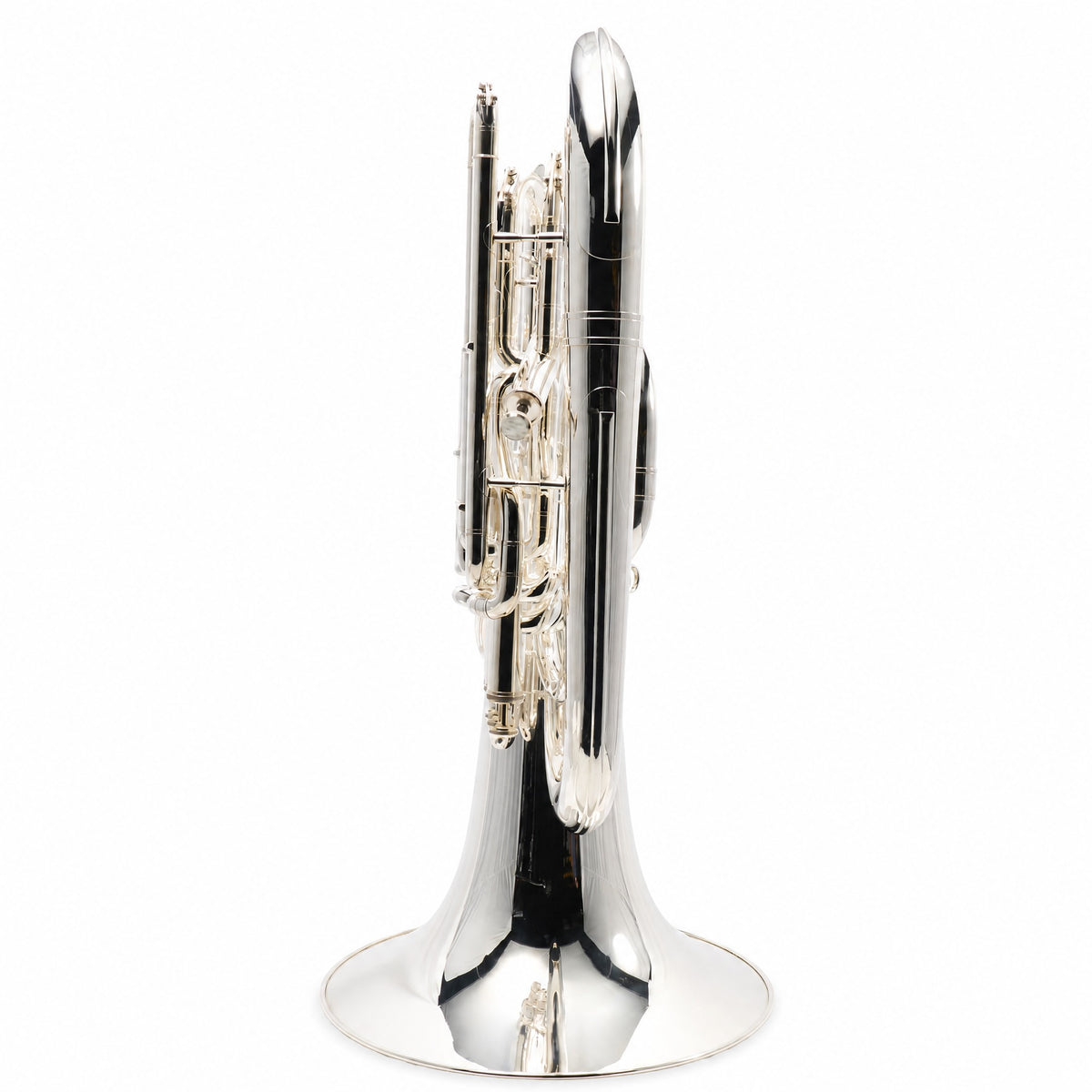 Willson WTU3400TA4-S 'Brass Band' Compensating Eb Tuba in Silver Plate