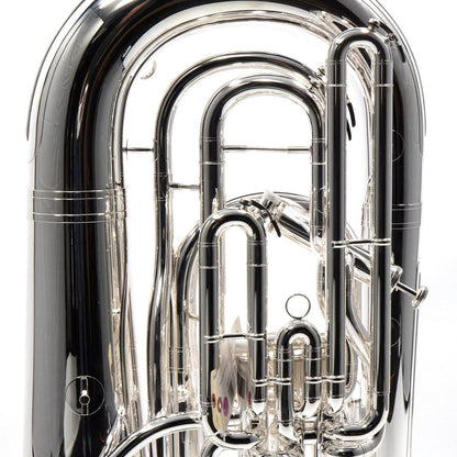 Willson WTU3400TA4-S 'Brass Band' Compensating Eb Tuba in Silver Plate