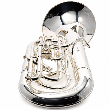 Willson WTU3400TA4-S 'Brass Band' Compensating Eb Tuba in Silver Plate