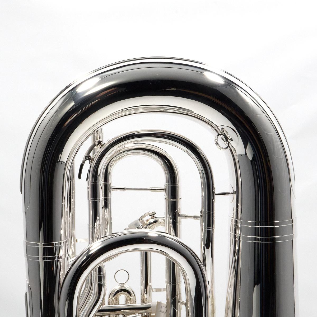 Willson WTU3400TA4-S 'Brass Band' Compensating Eb Tuba in Silver Plate