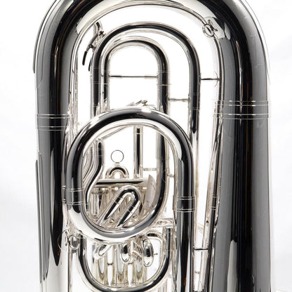 Willson WTU3400TA4-S 'Brass Band' Compensating Eb Tuba in Silver Plate