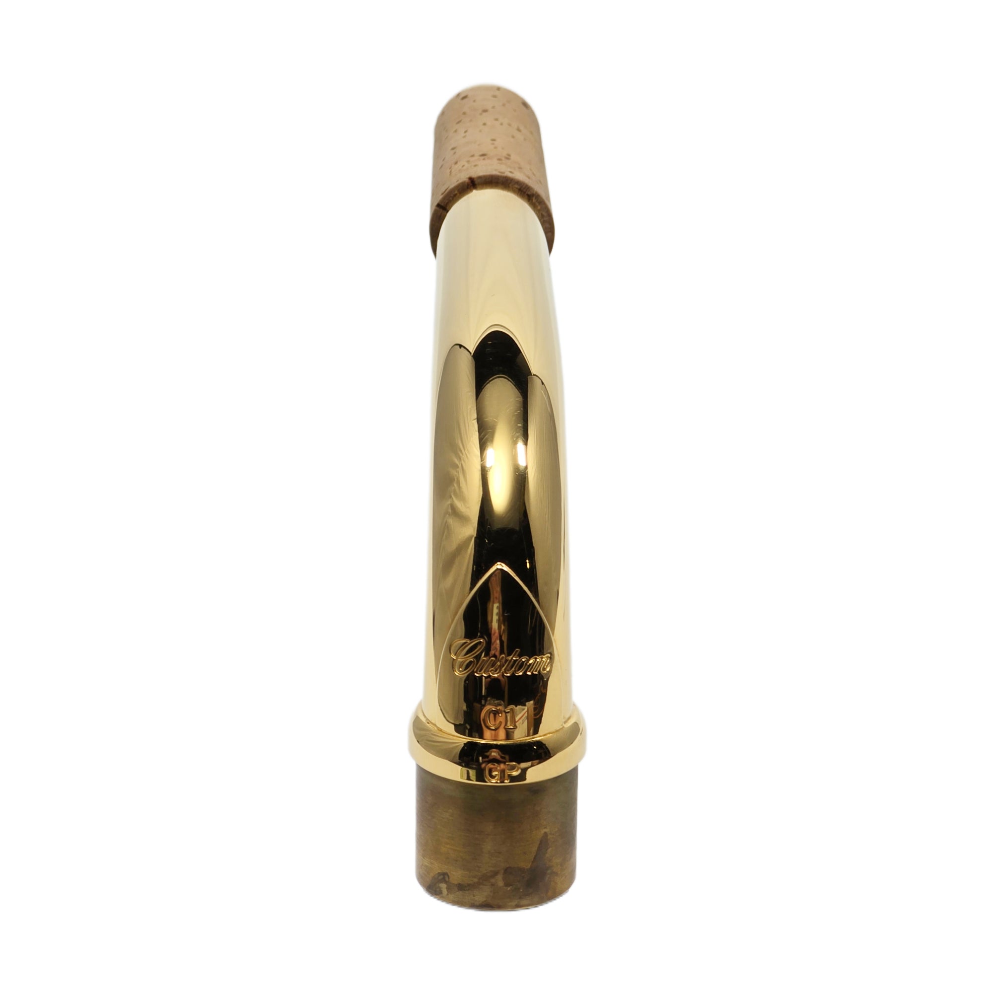 Yamaha C1 Series Baritone Saxophone Neck in Gold Plate