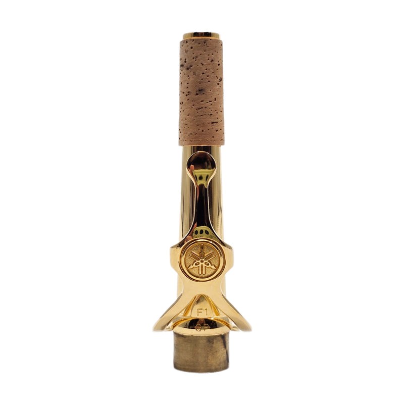 Yamaha Model YAC SN-SF1G F1 Soprano Saxophone Neck in Gold Plate SUPERB- for sale at BrassAndWinds.com