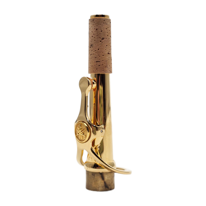 Yamaha Model YAC SN-SF1G F1 Soprano Saxophone Neck in Gold Plate SUPERB- for sale at BrassAndWinds.com