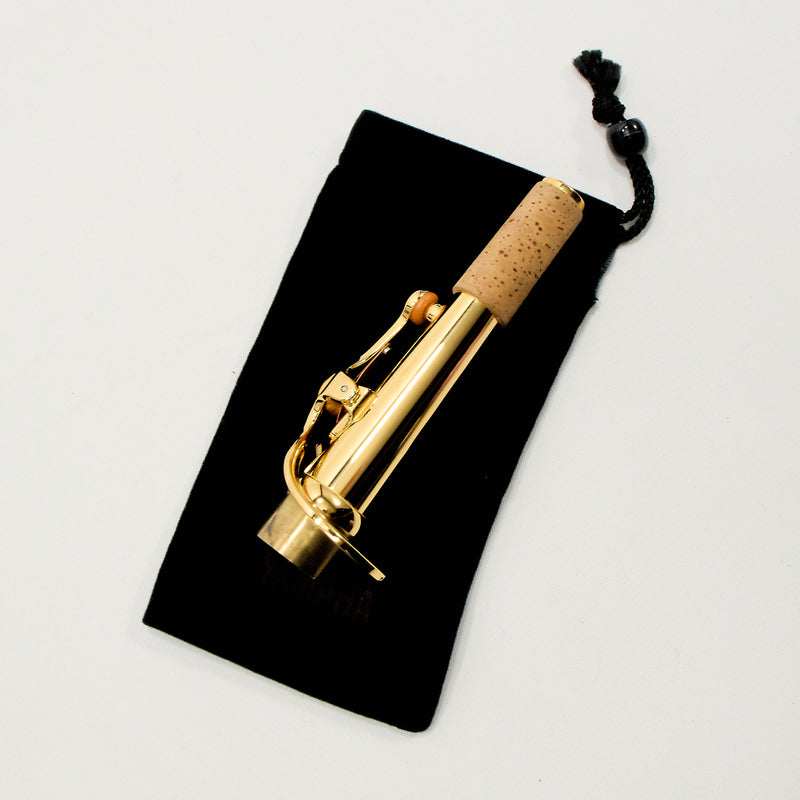 Yamaha Model YAC SN-SF1G F1 Soprano Saxophone Neck in Gold Plate SUPERB- for sale at BrassAndWinds.com