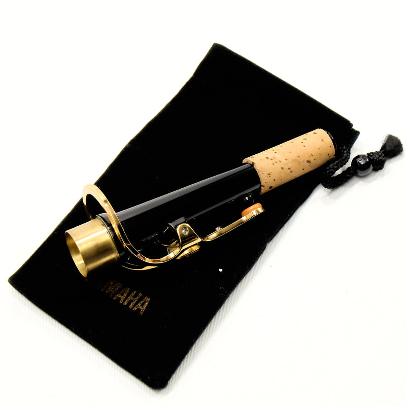 Yamaha Model YAC SN-SG2B G2 Straight Soprano Saxophone Neck in Black Lacquer SUPERB- for sale at BrassAndWinds.com