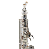 Yamaha Model YAS-480S Intermediate Alto Saxophone in Silver Plate MINT CONDITION- for sale at BrassAndWinds.com