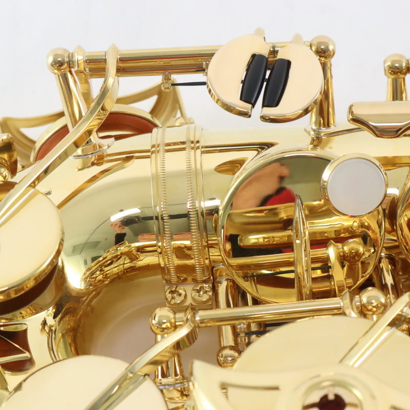 Yamaha Model YAS-62IIIU Professional Alto Saxophone in Factory Unlacquered Finish MINT CONDITION- for sale at BrassAndWinds.com