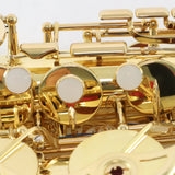 Yamaha Model YAS-62IIIU Professional Alto Saxophone in Factory Unlacquered Finish MINT CONDITION- for sale at BrassAndWinds.com