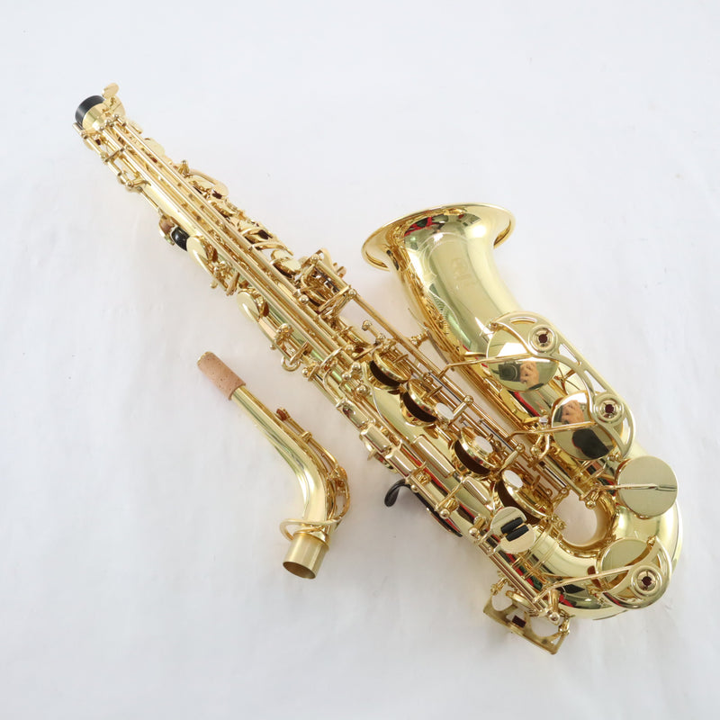 Yamaha Model YAS-62IIIU Professional Alto Saxophone in Factory Unlacquered Finish MINT CONDITION- for sale at BrassAndWinds.com