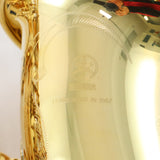 Yamaha Model YAS-62IIIU Professional Alto Saxophone in Factory Unlacquered Finish MINT CONDITION- for sale at BrassAndWinds.com