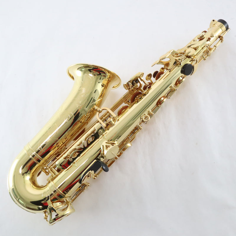 Yamaha Model YAS-62IIIU Professional Alto Saxophone in Factory Unlacquered Finish MINT CONDITION- for sale at BrassAndWinds.com