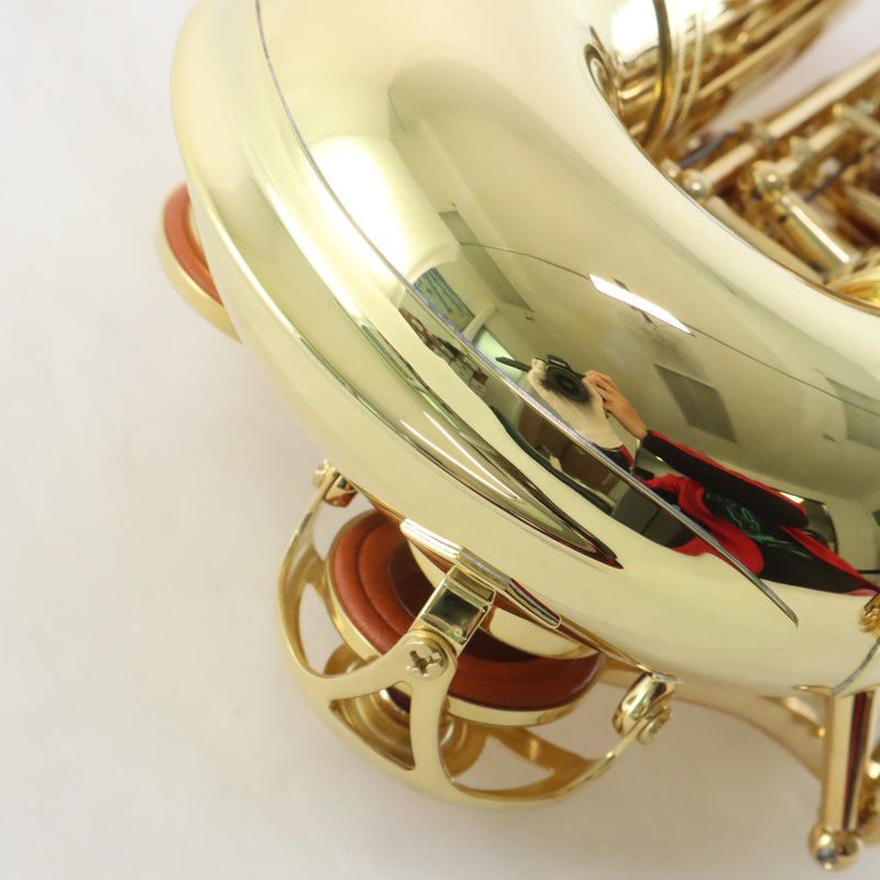 Yamaha Model YAS-62IIIU Professional Alto Saxophone in Factory Unlacquered Finish MINT CONDITION- for sale at BrassAndWinds.com