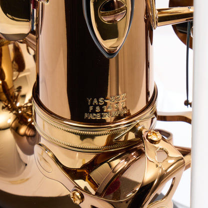 Yamaha Model YAS-82ZIIA 'Custom Z' Alto Saxophone in Amber Lacquer