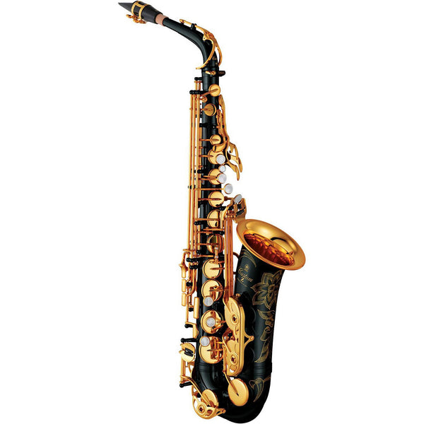 Yamaha Model YAS-82ZIIB Custom Z Alto Saxophone in Black Lacquer BRAND NEW- for sale at BrassAndWinds.com